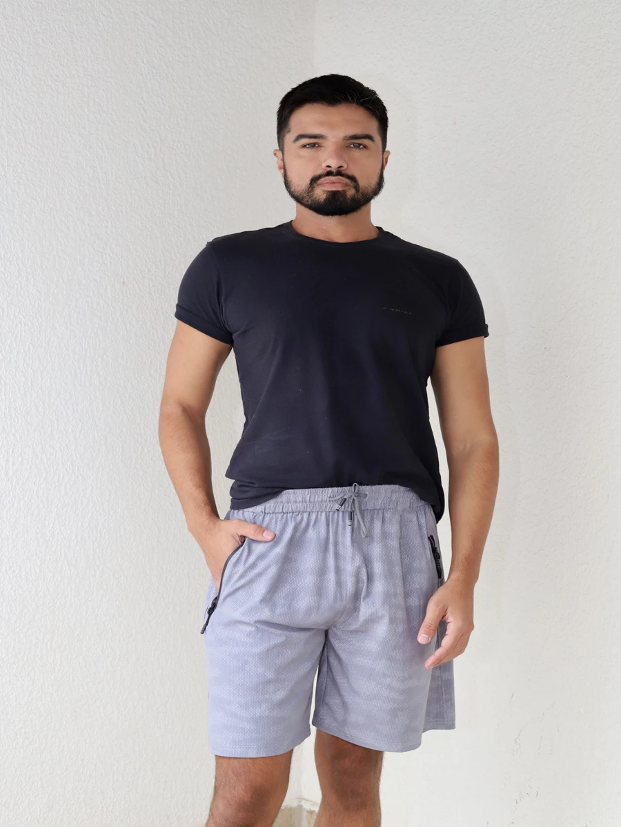 Bermuda Masculina Elástico, Promoção Tecido Estica MS1910#