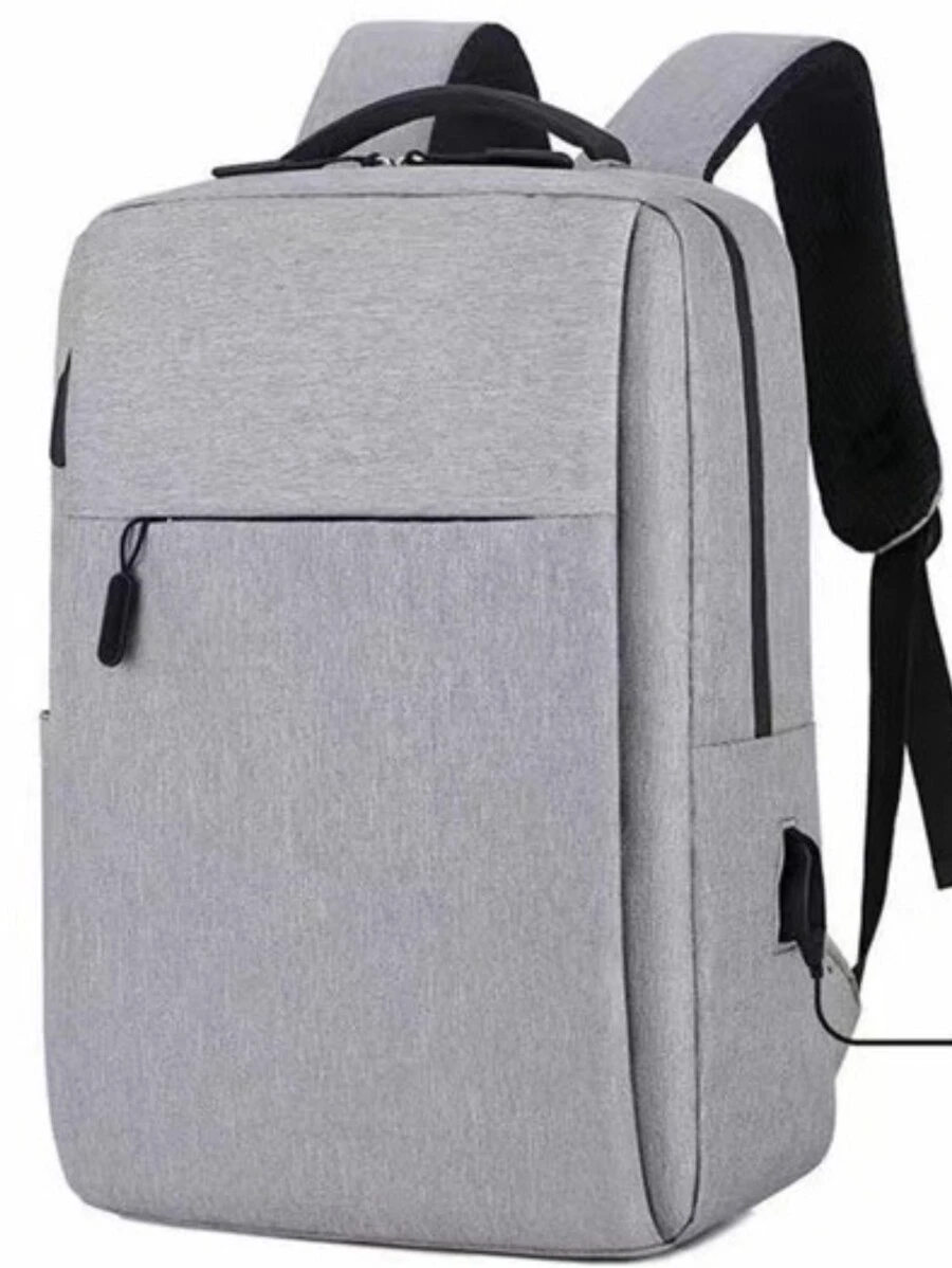Mochila Masculina de Viagem Passeio Reforçada com Case para Notebook Bolsa com Cabo USB