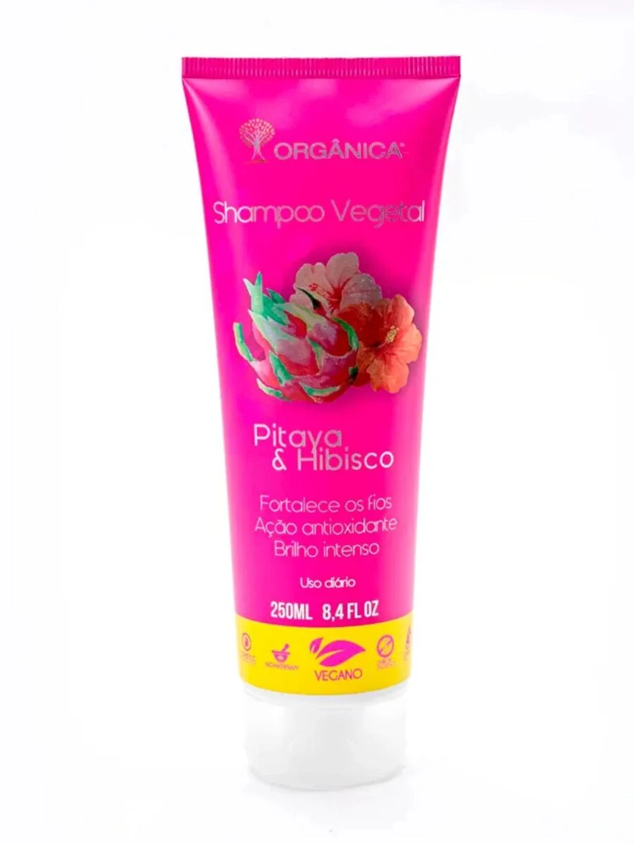 SHAMPOO VEGETAL PITAYA E HIBISCO 250 ML