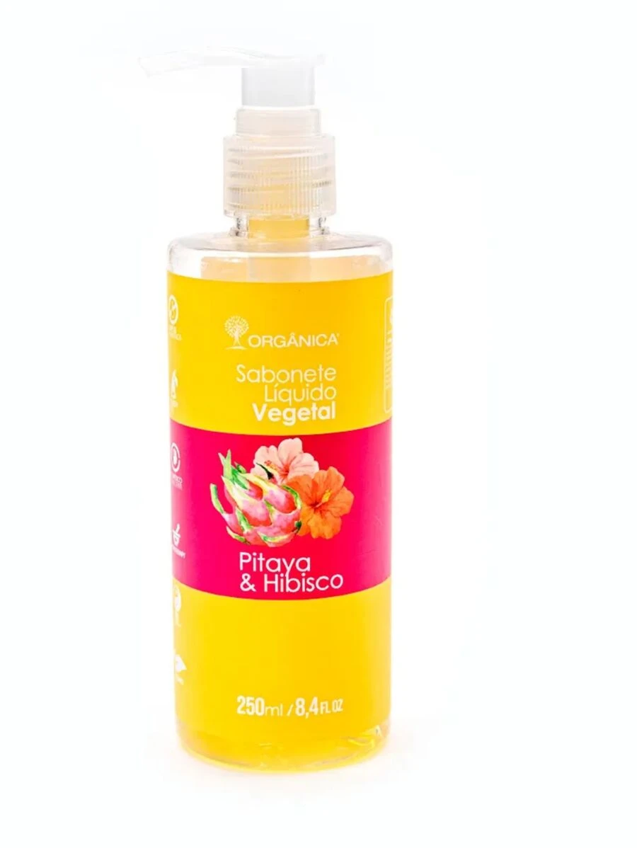 SABONETE LIQUIDO PITAYA E HIBISCO 250ML