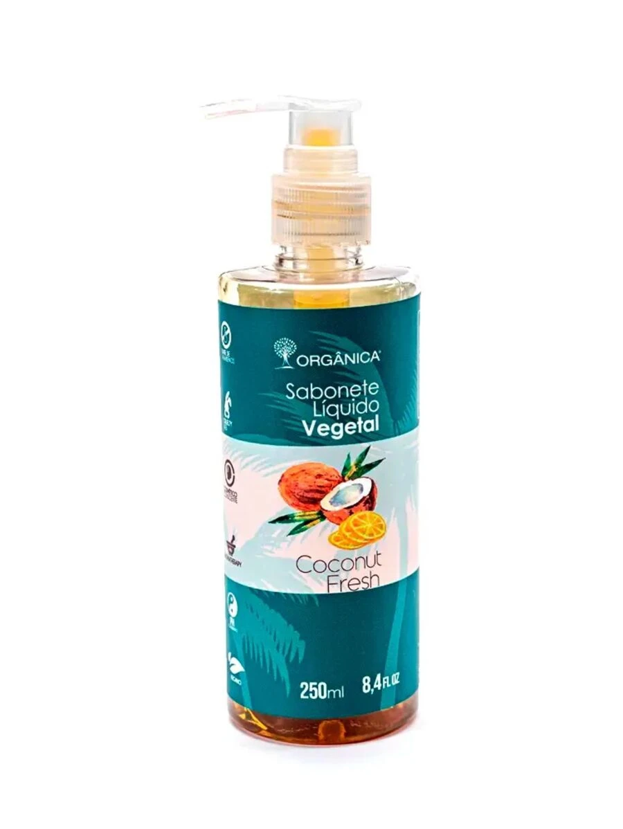 SABONETE LIQUIDO COCONUT E LIMA 250ML