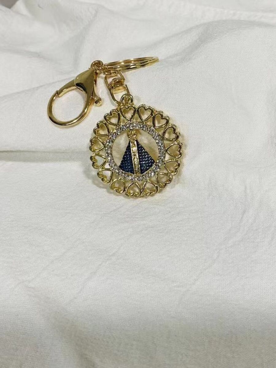 Chaveiro De Metal avançado Delicado Nossa Senhora Aparecida Mod4