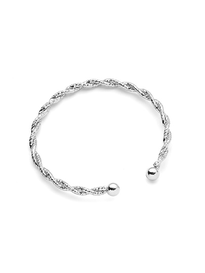 Bracelet ouvre tressé