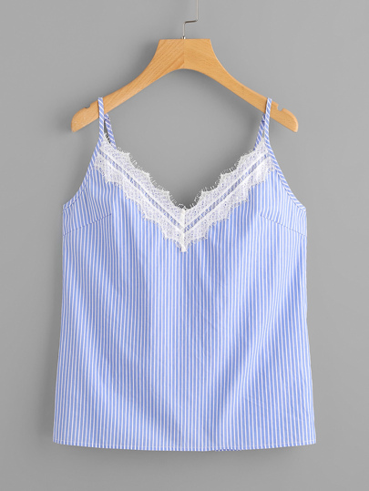 Top camisole a strisce
