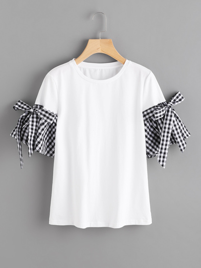 T-shirt a quadretti