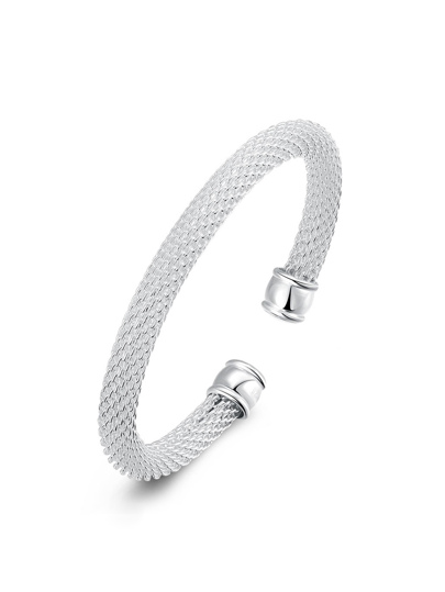 Bracelet design en maille métallique