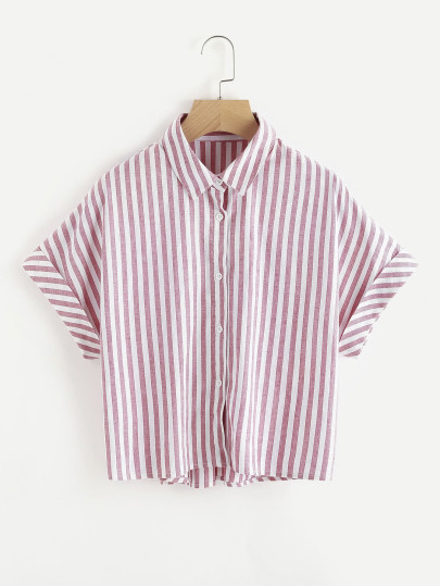 Camicetta a strisce con amniche dolman