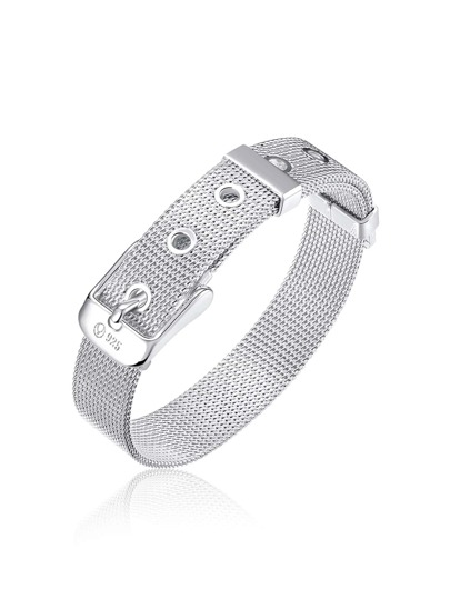 Bracelet métallique avec boucles