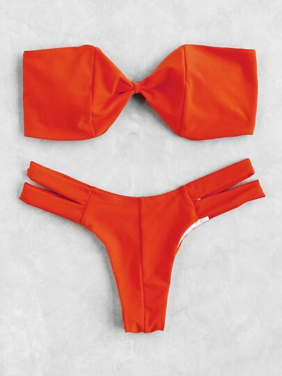 Set di bikini a fascia