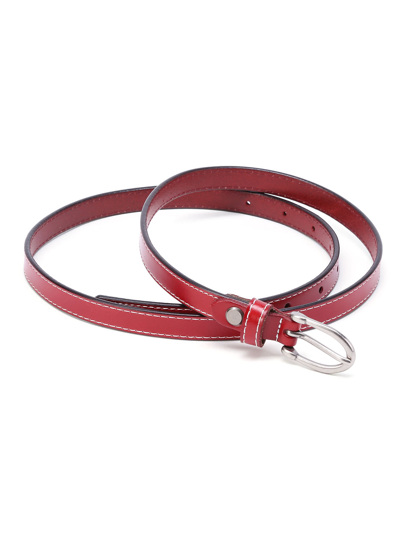 Skinny Buckle Belt