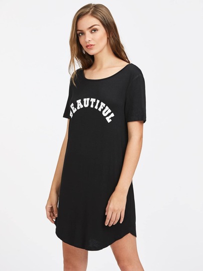 Vestido para dormir con tiras cruzadas