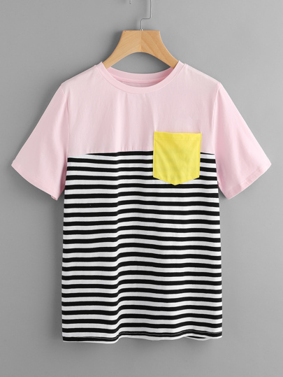 T-shirt a strisce