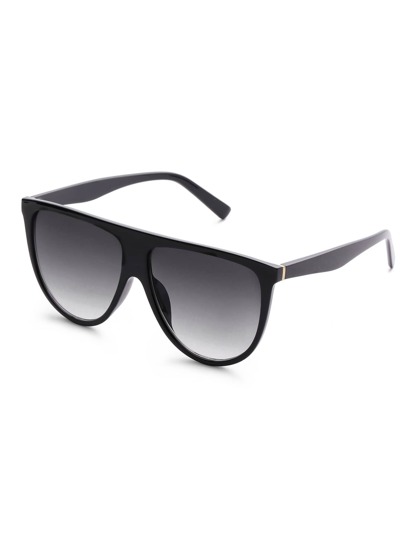 Flat Top Oversized Sunglasses