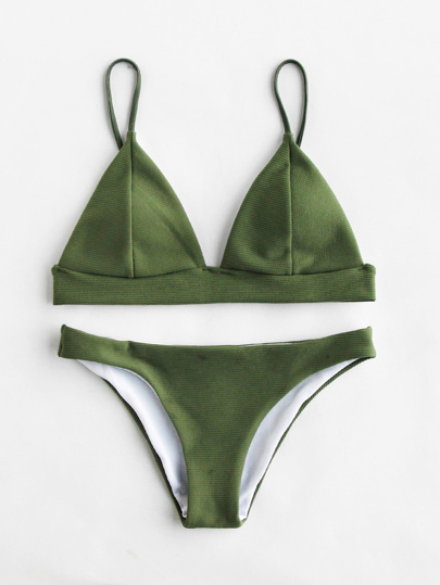 Set di bikini di triangolo