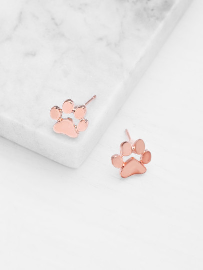 Boucles d\'oreille mignonnes en métal