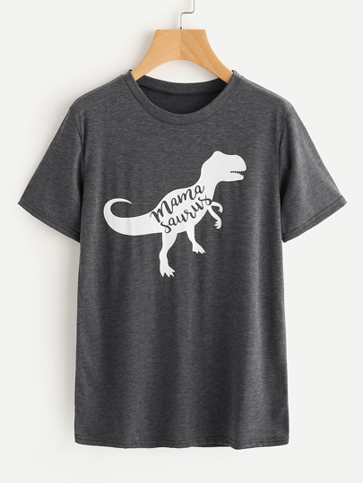 Dinosaur Print T-Shirt