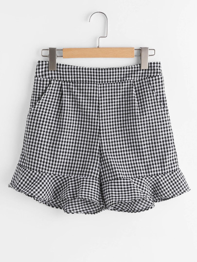 Pantaloncini a quadretti