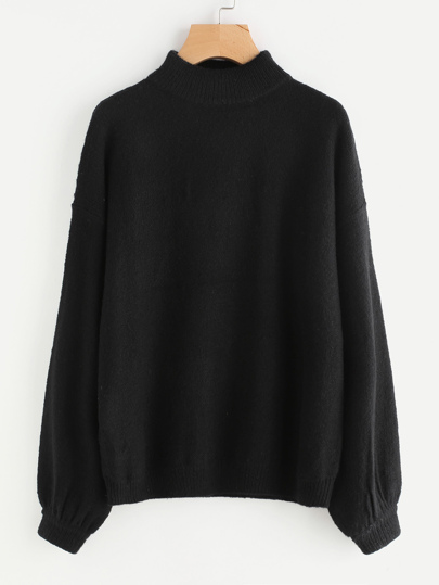 Maglione con maniche a sbuffo