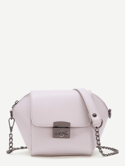 PU Flashe Crossbody Kettenbeutel
