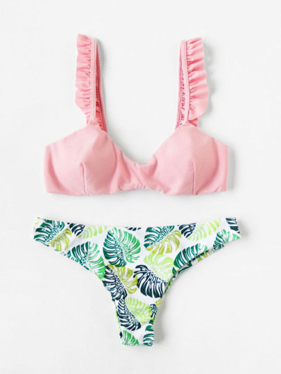 Set di bikini stampato
