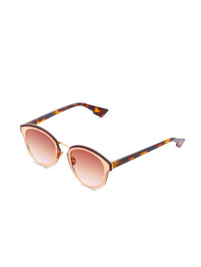 Lunettes de soleil double cadre lentille plat