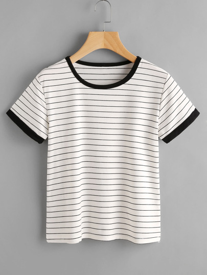 Camiseta de rayas