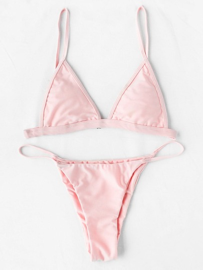 Set di bikini di triangolo