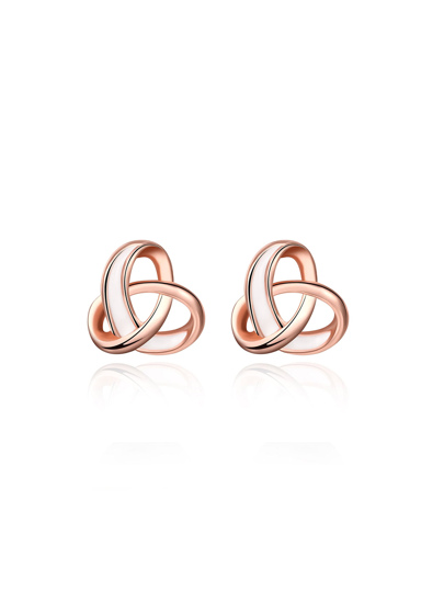 Geometric Design Stud Earrings
