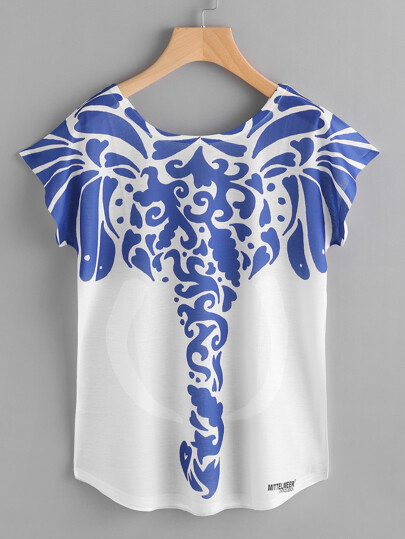 Vintage Print Tee