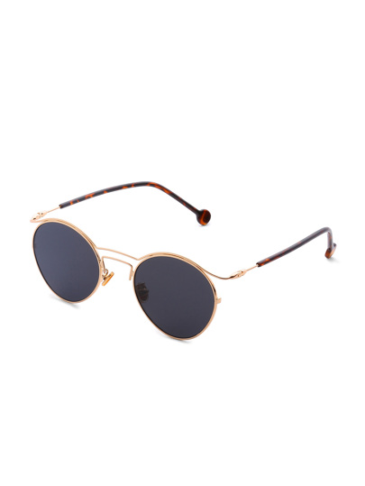 Double Frame Flat Lens Sunglasses