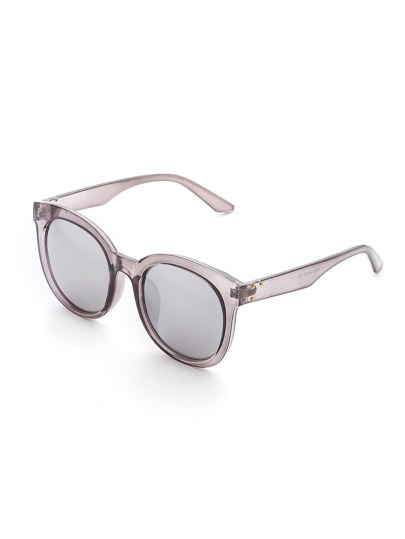 Lunettes de soleil lentille de miroir