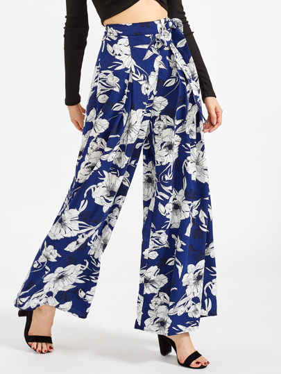 Pantaloni floreali