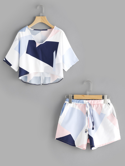 Top con pantaloncini