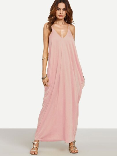 Cami Kleid mit V-Ausschnitt