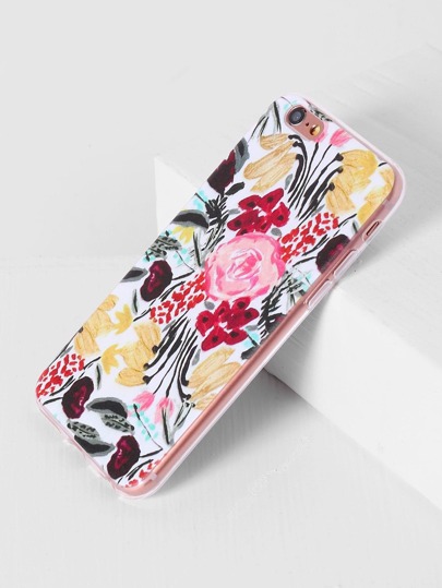 Watercolor Print iPhone Case