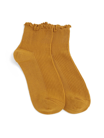 Frill Trim Ankle Socks