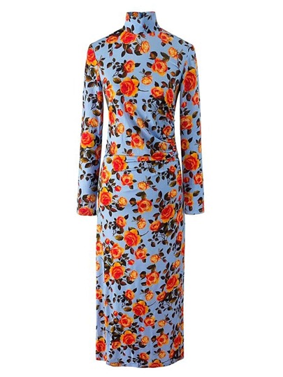 Vestito con stampa floreale