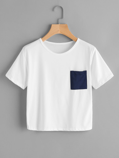 Patch Chest Pocket Tee