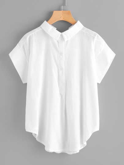 Bluse mit Schleife hinten