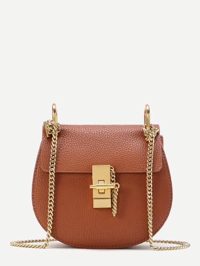 Bolsa de PU con cadena
