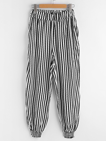 Pantalones de rayas
