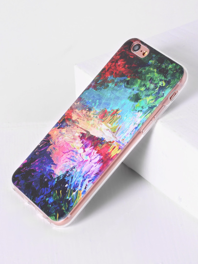 Watercolor Pattern iPhone Case