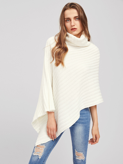 Maglione in maglia a coste