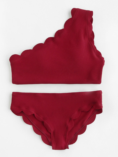 Set di bikini monospalla