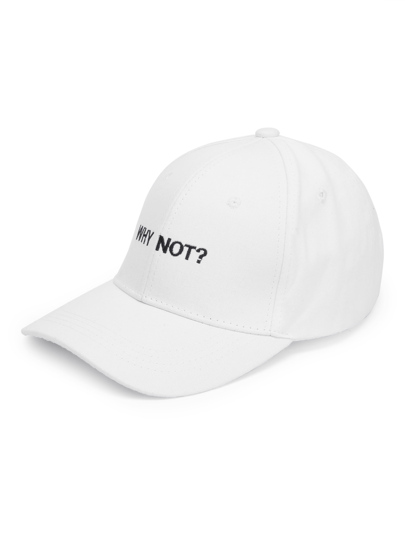 Gorra de béisbol con bordado de slogan