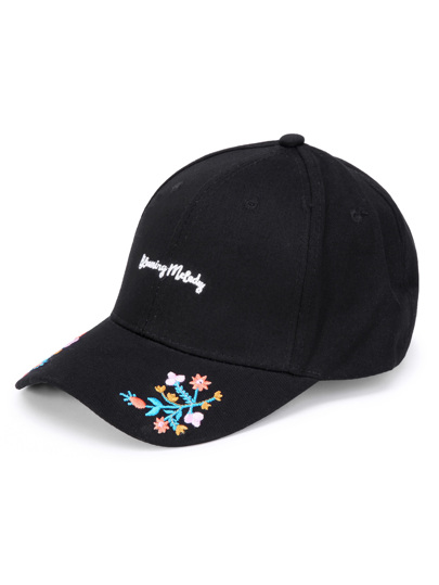 Embroidery Detail Baseball Cap