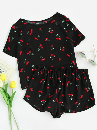 Conjunto de pijama con estampado