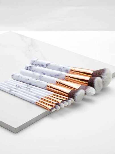 Pennello da trucco professionale 10 pezzi