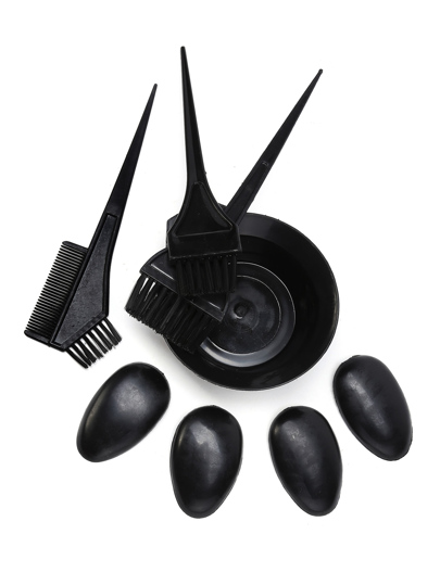 Kit d\'outils pour teinture des cheveux 8 pièces