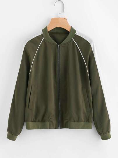 Giacca con maniche raglan